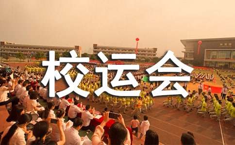 大学校运会工作总结